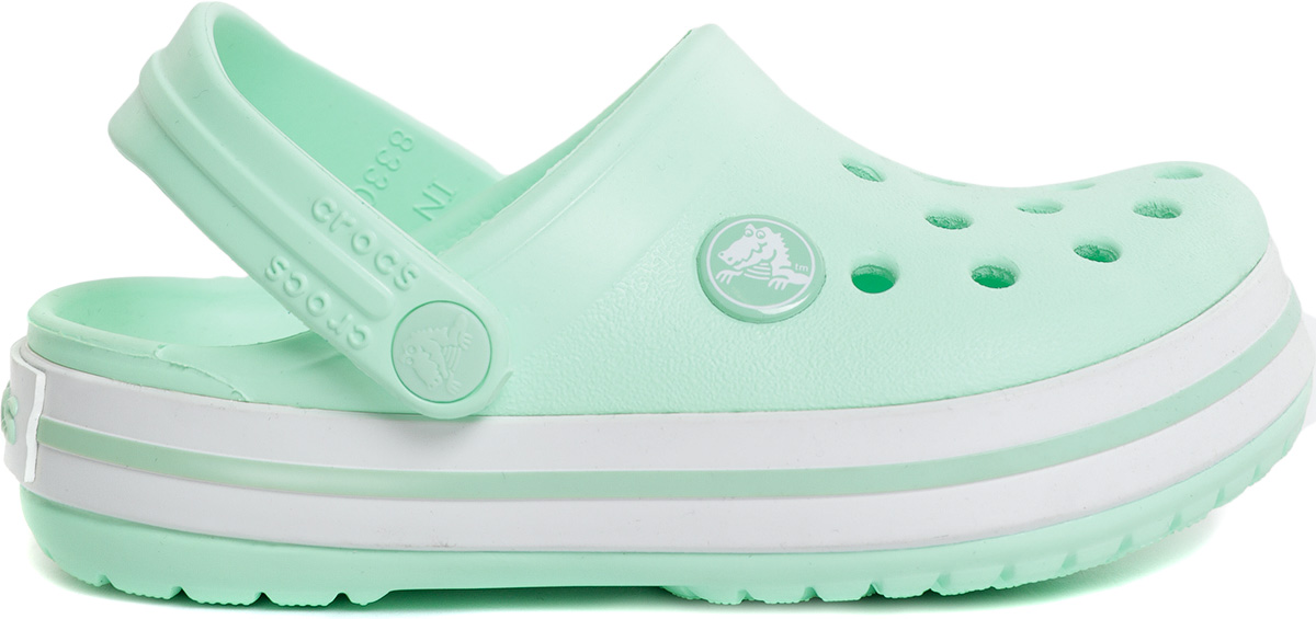 Сандалии детские Crocs Crocband Clog K Neo Mint