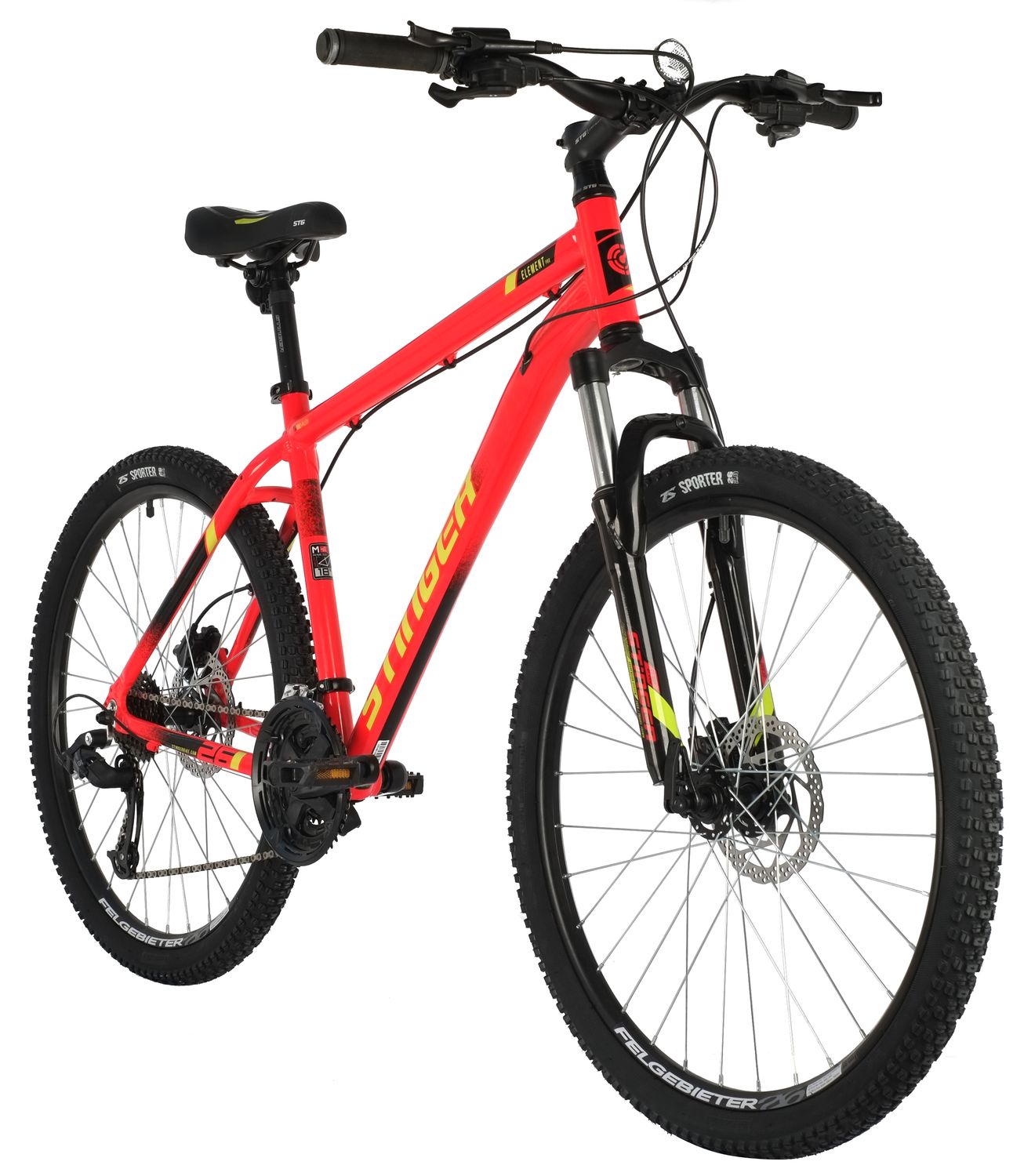 Велосипед Stinger Element Pro 26 Microshift красный