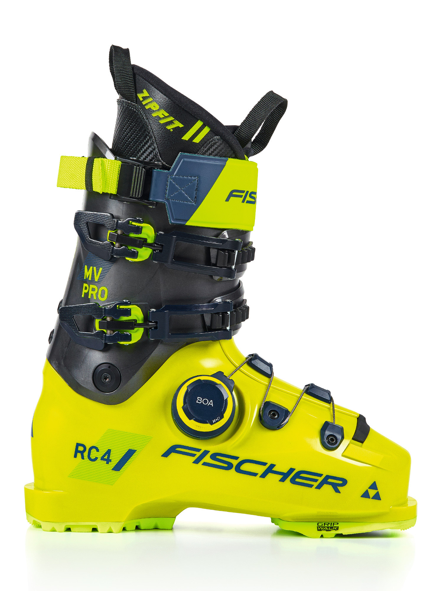 Горнолыжные ботинки FISCHER RC4 Pro MV BOA ZF CFC GW Yellow/Carbon
