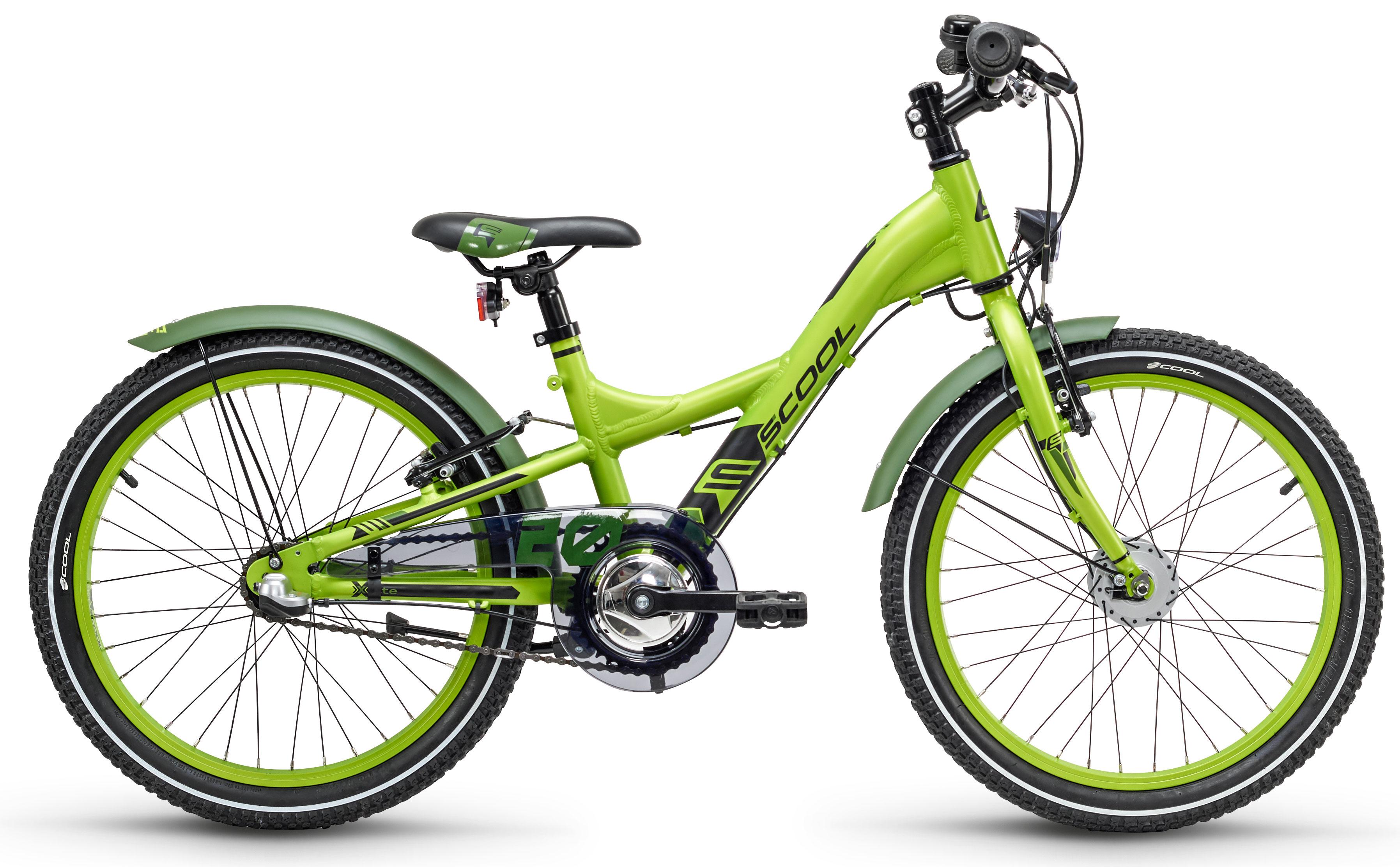 

Велосипед Scool Xxlite 20 3S Alloy 2018 Lemon Matt