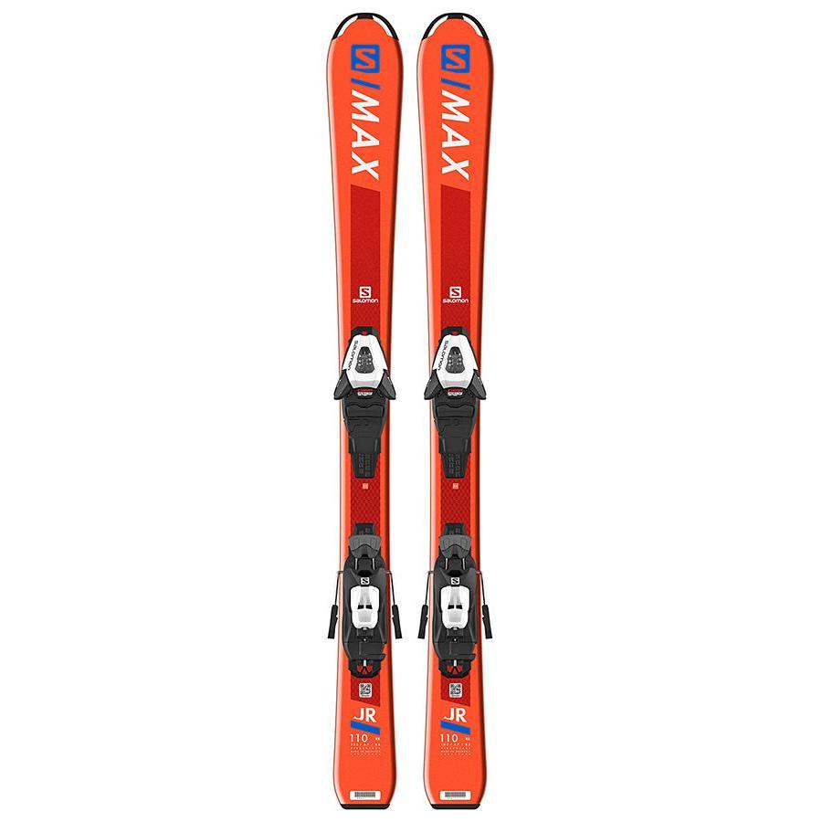Горные лыжи с креплениями SALOMON 2019-20 S/Max Jr S + C5 Orange