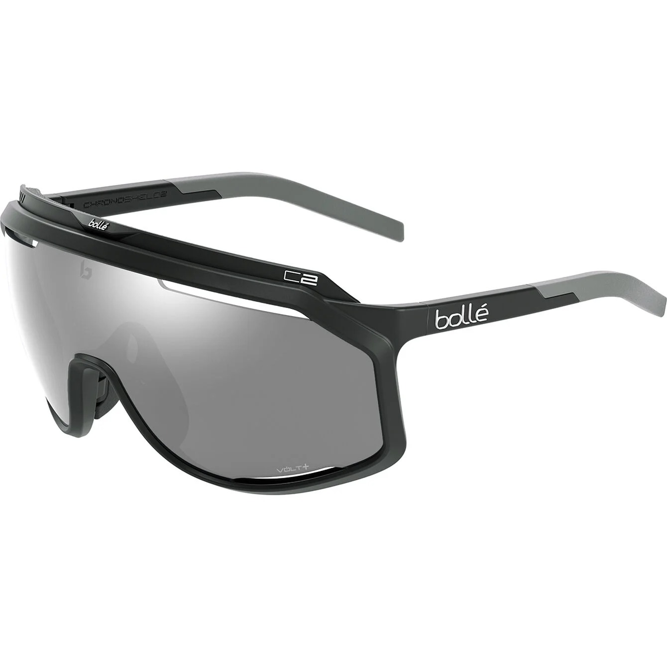 Очки солнцезащитные Bolle CHRONOSHIELD Black Matte-Volt+Cold White Polarized