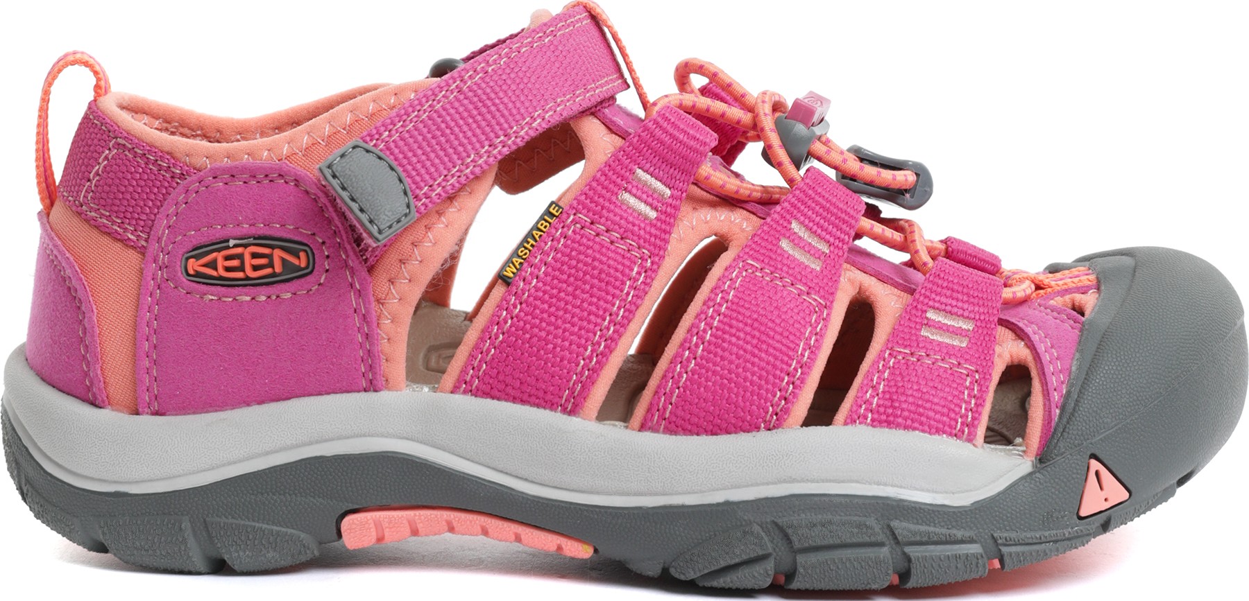 Сандалии детские Keen Newport H2 Very Berry/Fusion Coral - купить в КАНТе