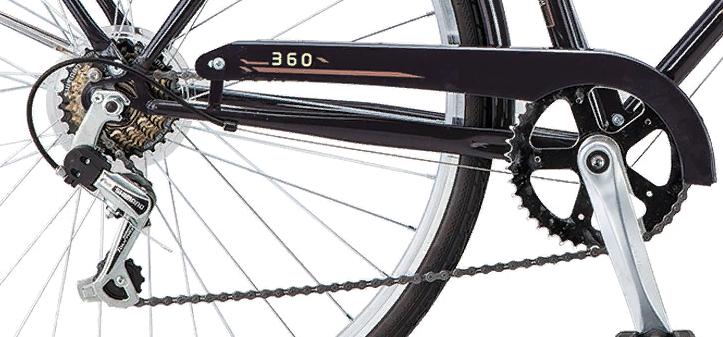 Велосипед Stels Navigator 360 28 V010 2020 Черный