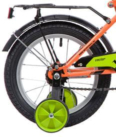 Велосипед Novatrack Vector 14 2019 оранжевый