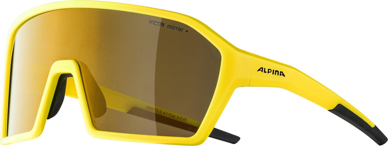 Очки солнцезащитные Alpina 2021 Ram HM+ Pineapple Matt/Gold Mirror