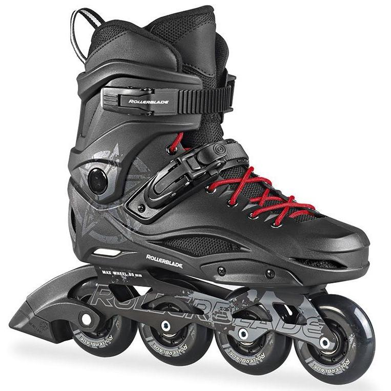 Роликовые коньки Rollerblade RB 80 BLACK/WHITE