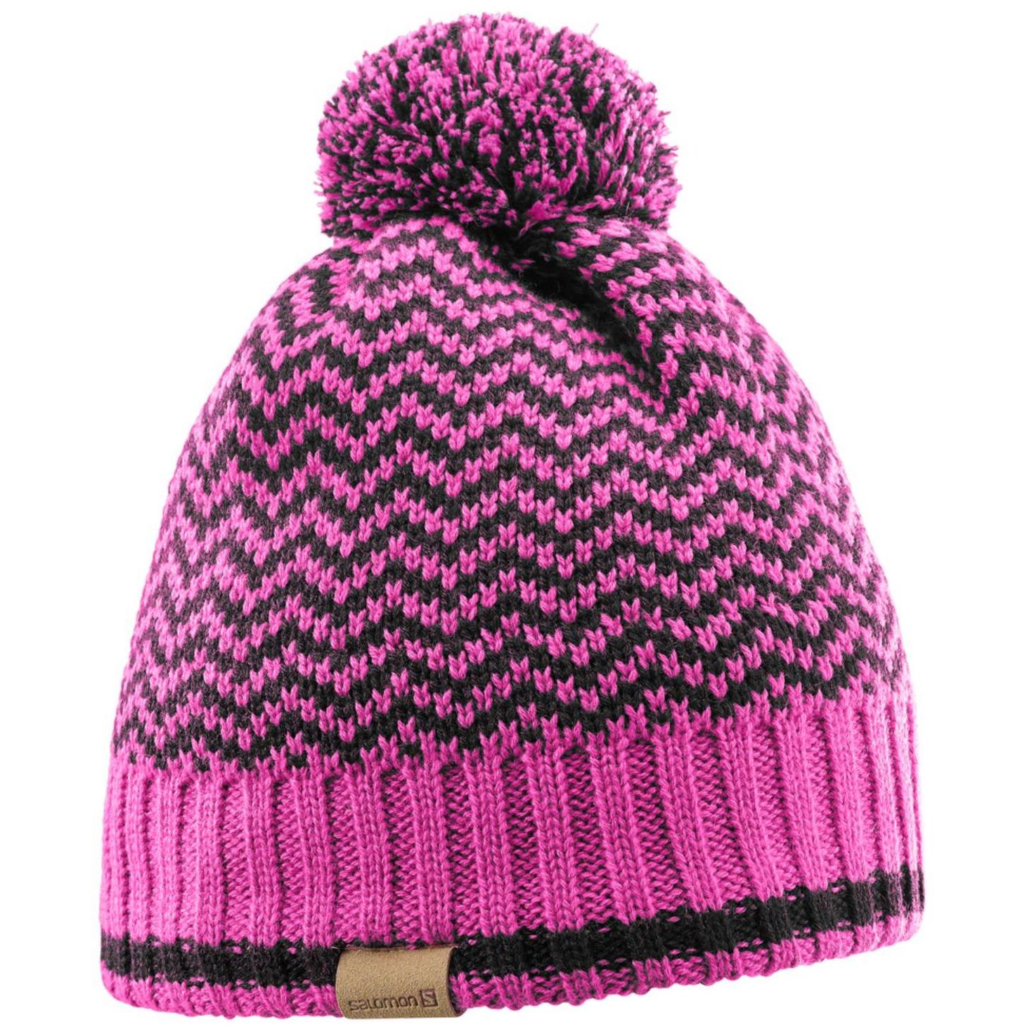 Шапка SALOMON 2017-18 BACK COUNTRY BEANIE Rose V/Black