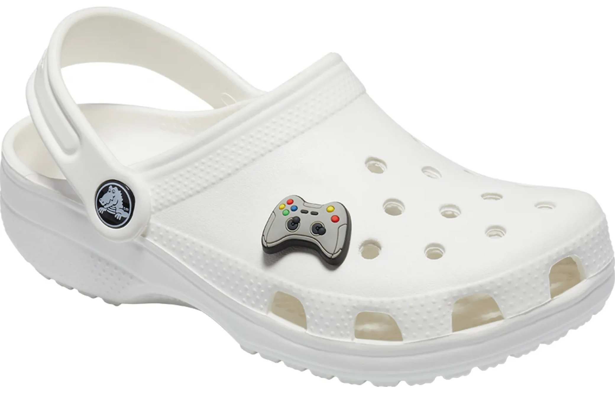 Украшение для обуви Crocs Grey Game Controller