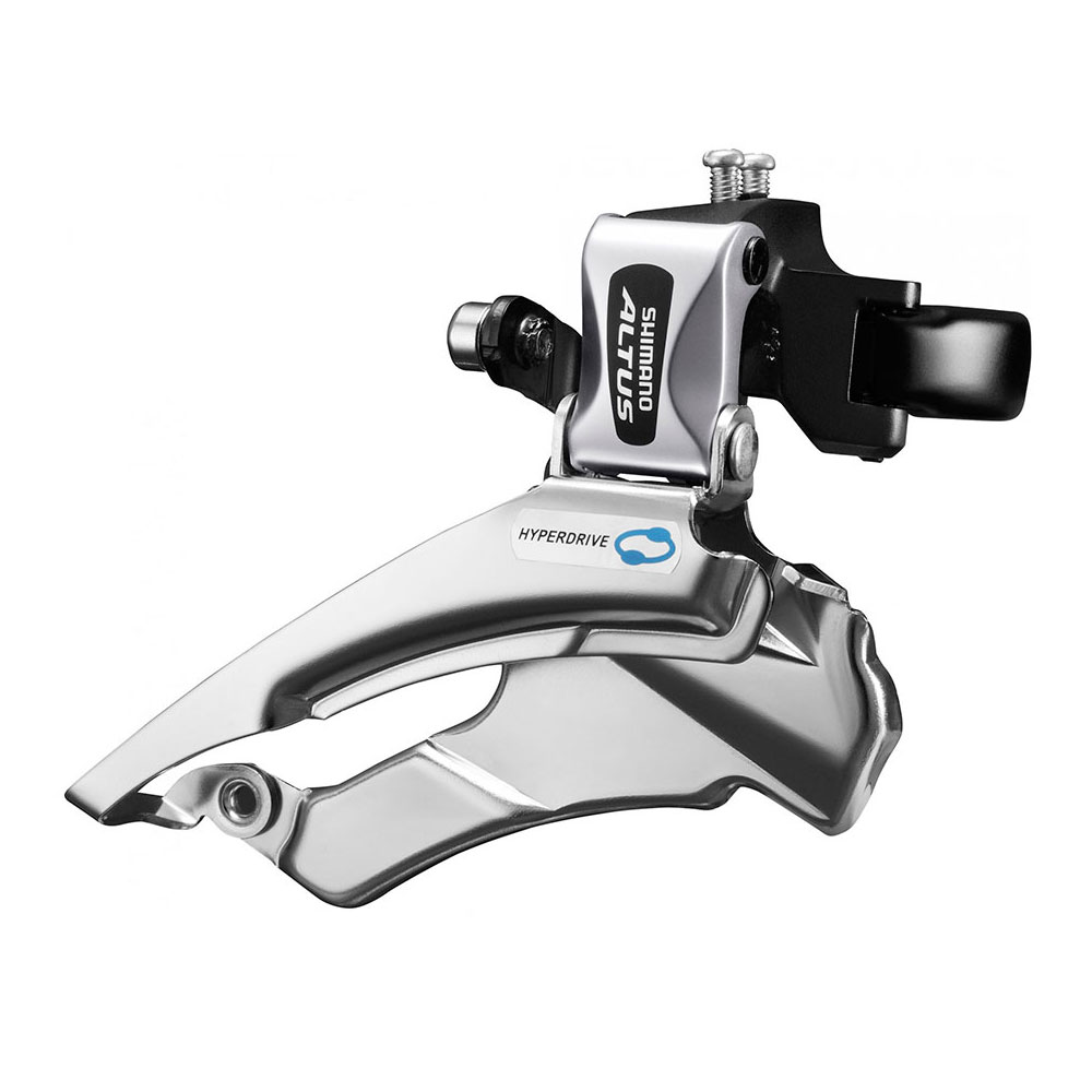 Передний Переключатель Shimano 2017 Altus, M313, Ун. Тяга, Ун. Хомут, Уг.:66-69, Для 42/48T
