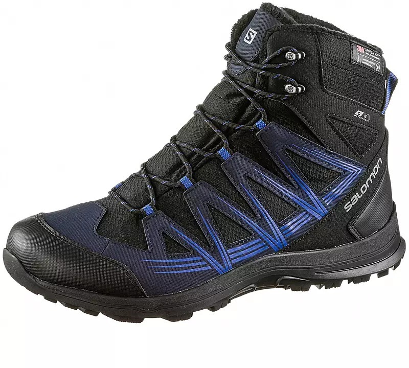 Ботинки городские (высокие) SALOMON 2019-20 Woodsen 2 TS CSWP Black/Navy Blaz