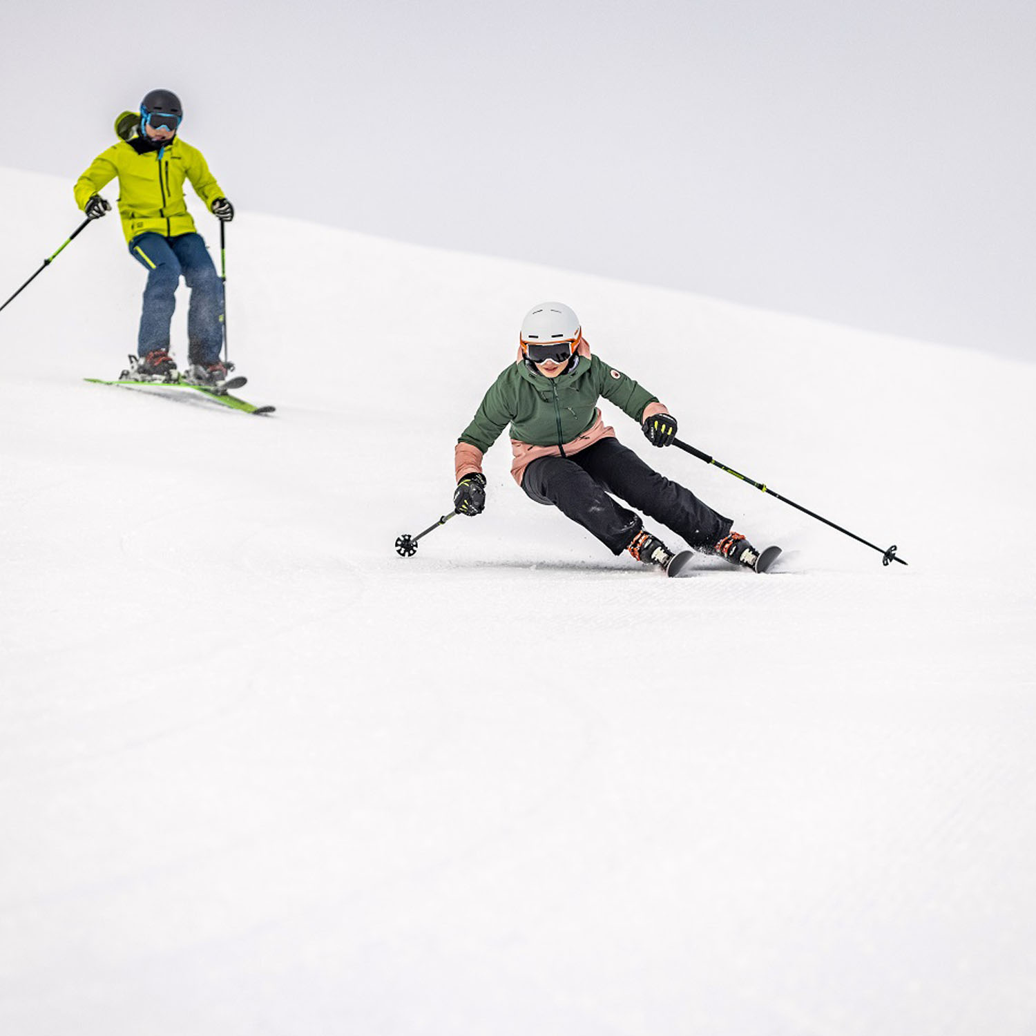 Горные лыжи с креплениями ELAN Jett QS 100-120 + EL 4.5 Shift