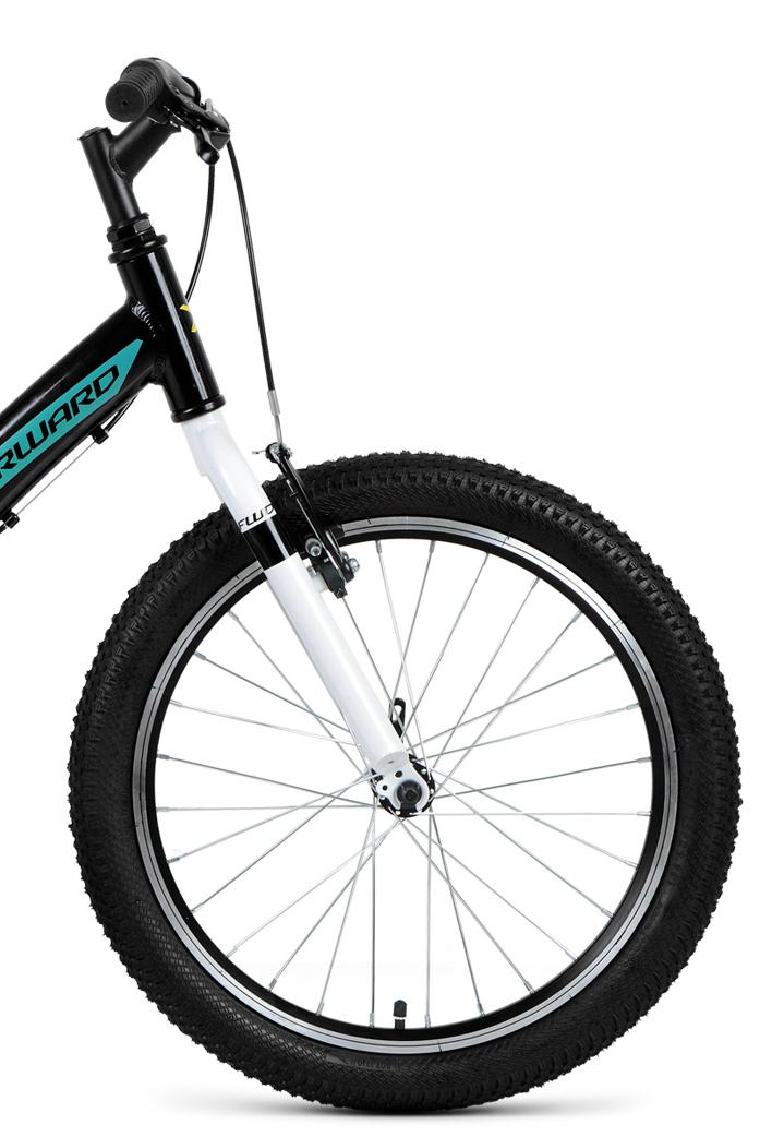 Велосипед Forward Comanche 20 1.0 2019 Черный/Зеленый