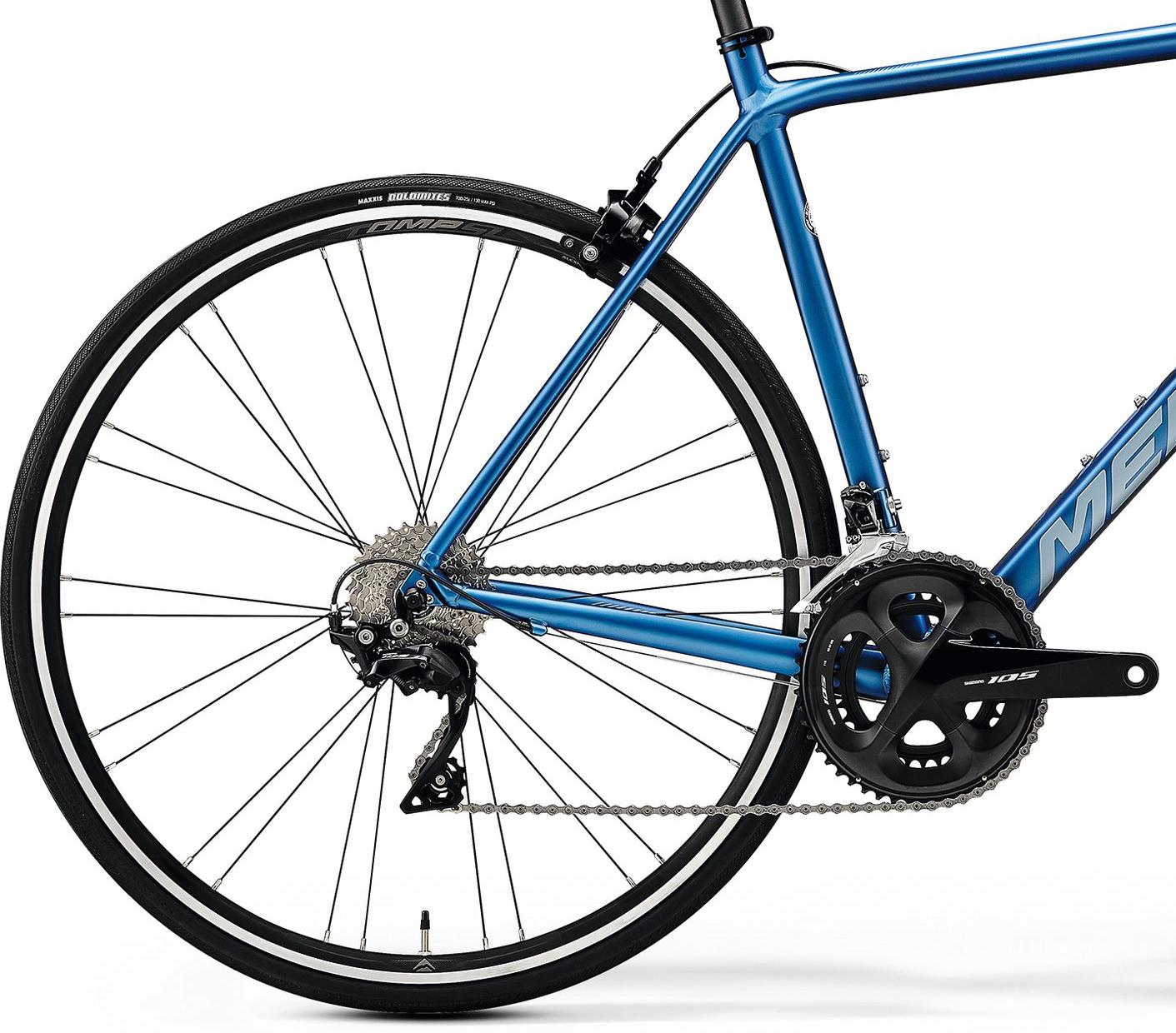 Велосипед MERIDA Scultura 400 2020 Silk Light Blue/Silver-Blue