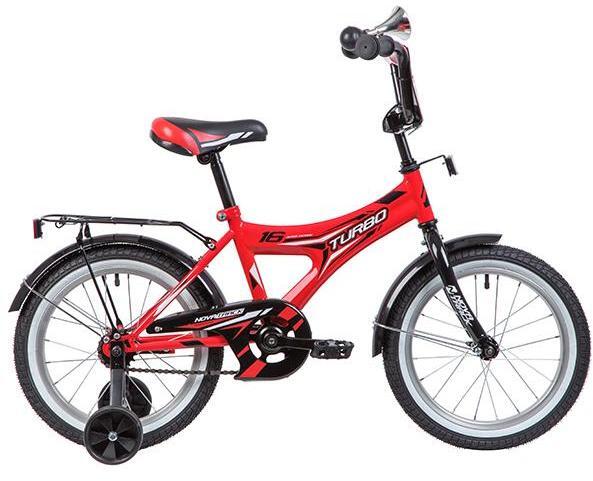 Велосипед Novatrack Turbo 16 2019 красный