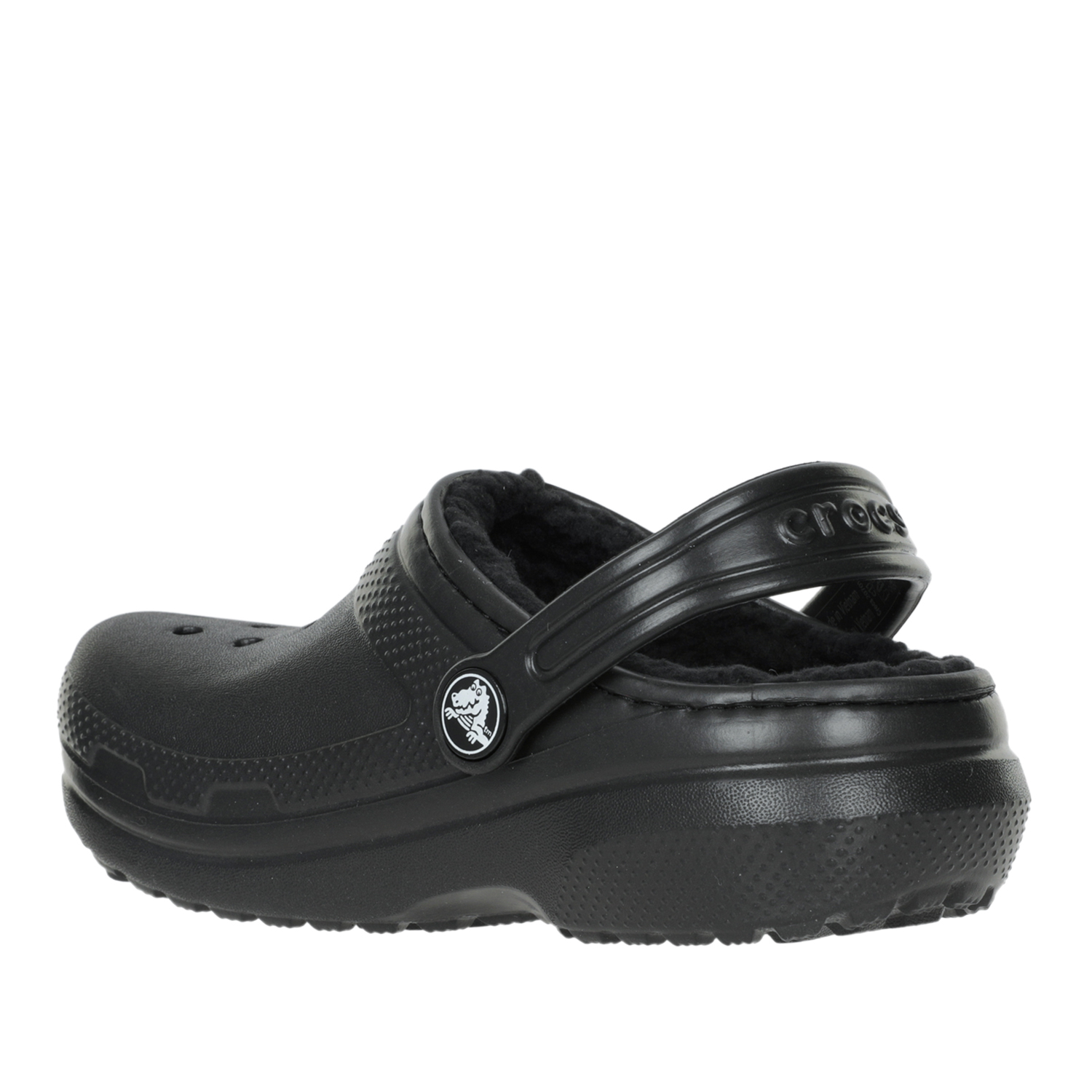 Сандалии детские Crocs Classic Lined Clog K Black/Black