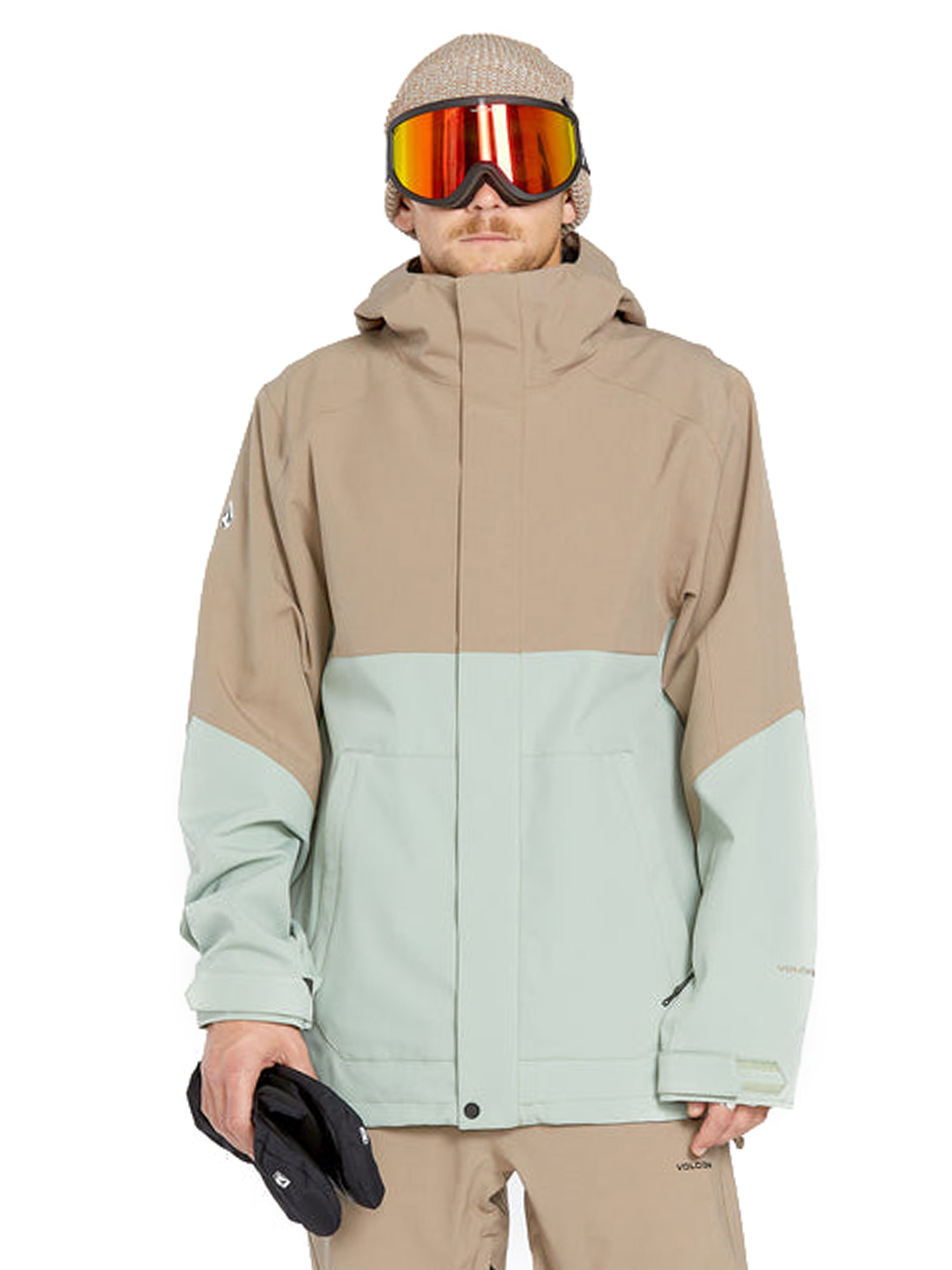 Куртка сноубордическая мужская Volcom Brighton Full Zip Agave