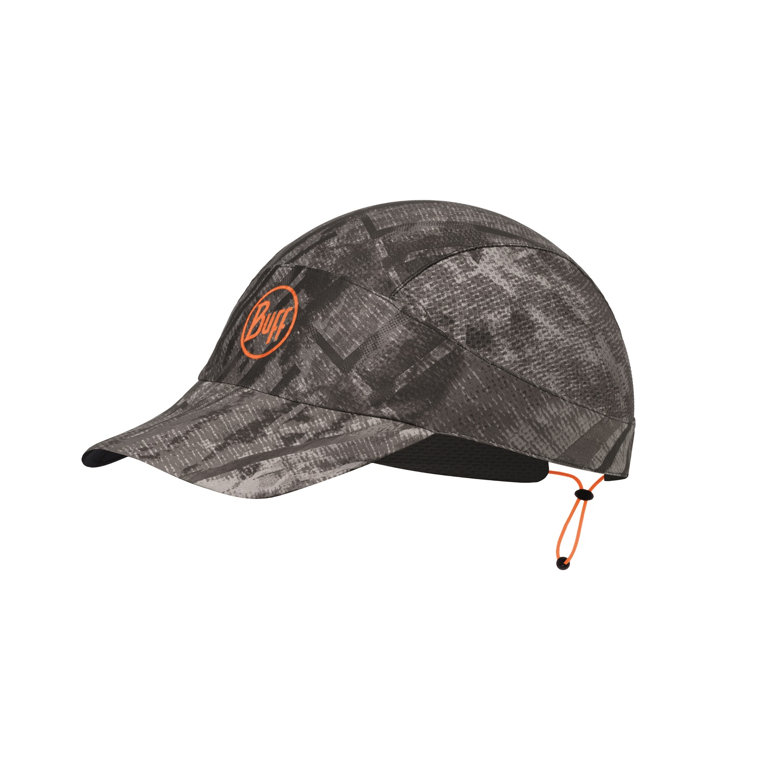

Кепка Buff Pack Run Cap Patterned R-City Jungle Grey