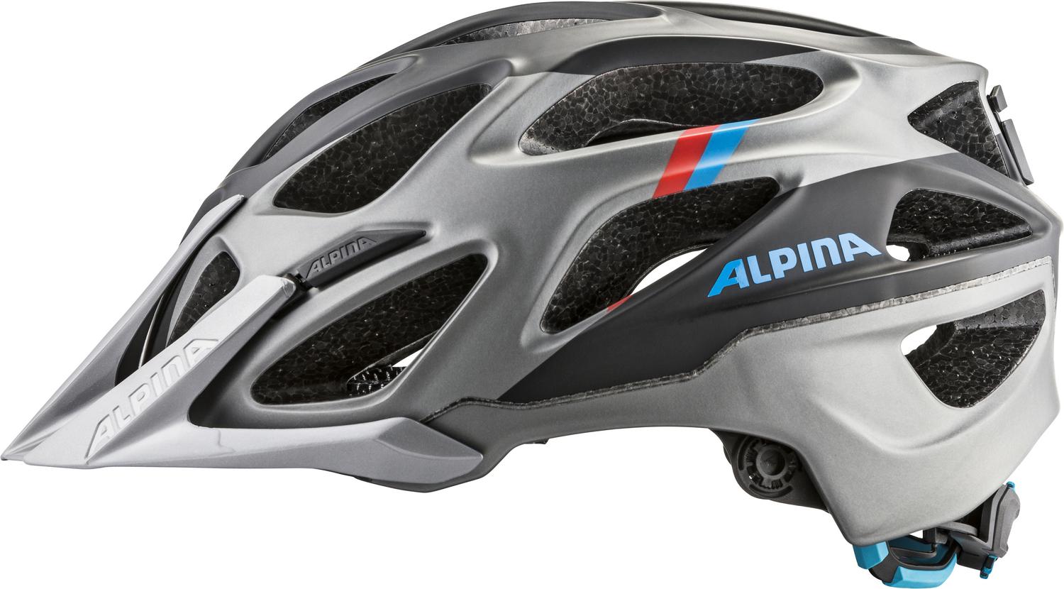 Велошлем Alpina 2020 Mythos 3.0 L.E. Darksilver-Blue-Red