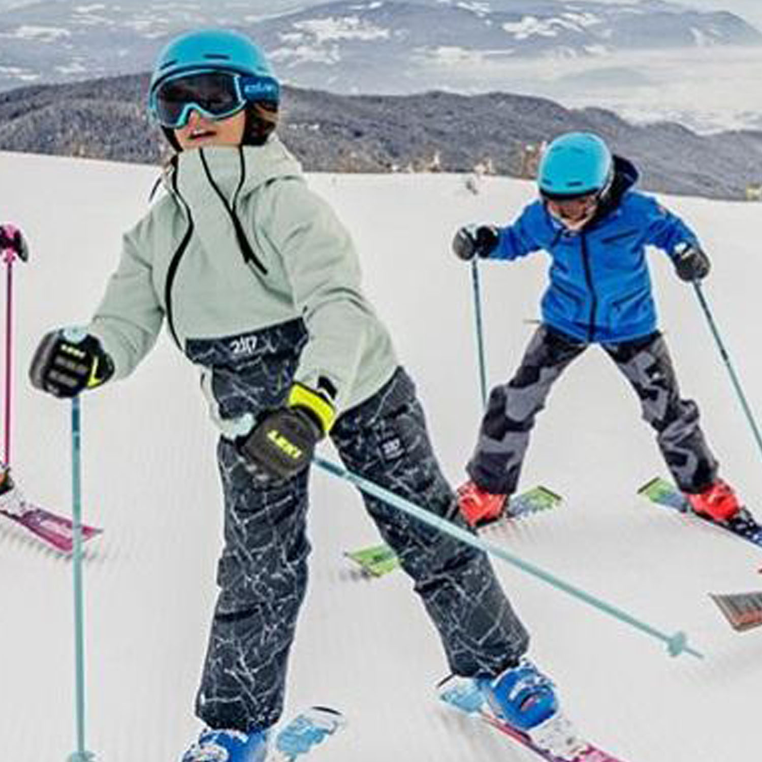 Горные лыжи с креплениями ELAN Rc Magic Jrs (110-120) + El 4.5 Shift