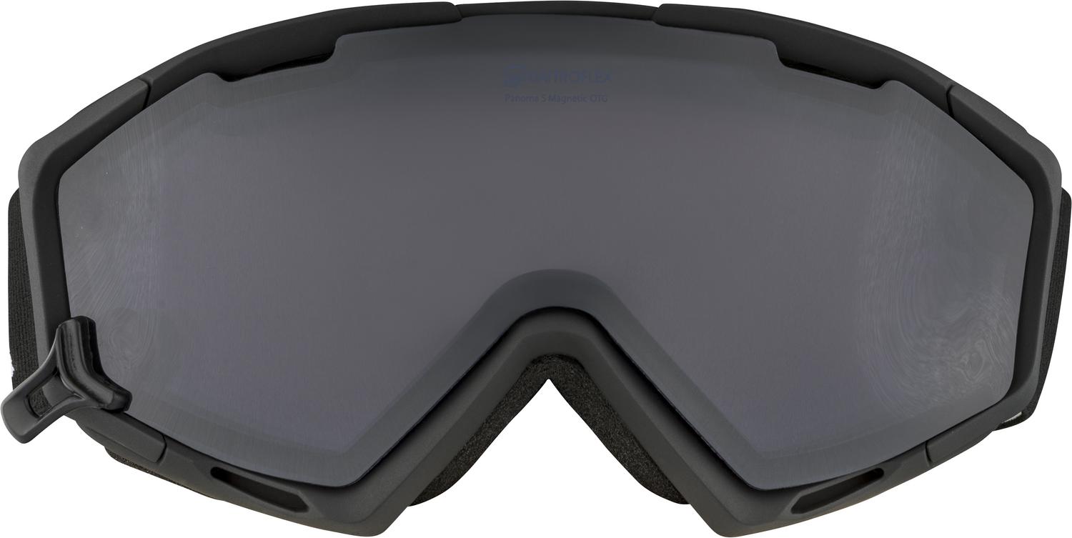 Очки горнолыжные Alpina 2020-21 Panoma S Magnetic Q+S Black Matt/SL Black