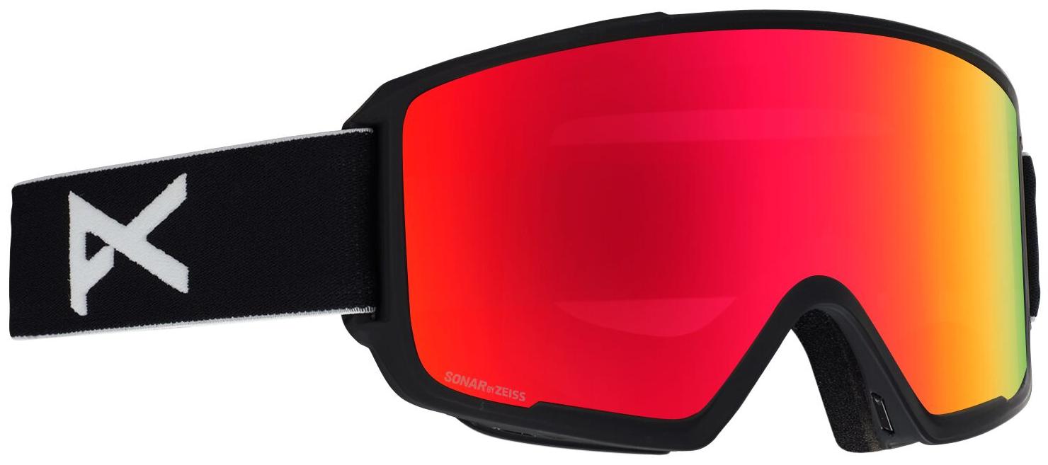 Очки горнолыжные ANON 2019-20 M3 + Bonus Lens Black/Sonar Red