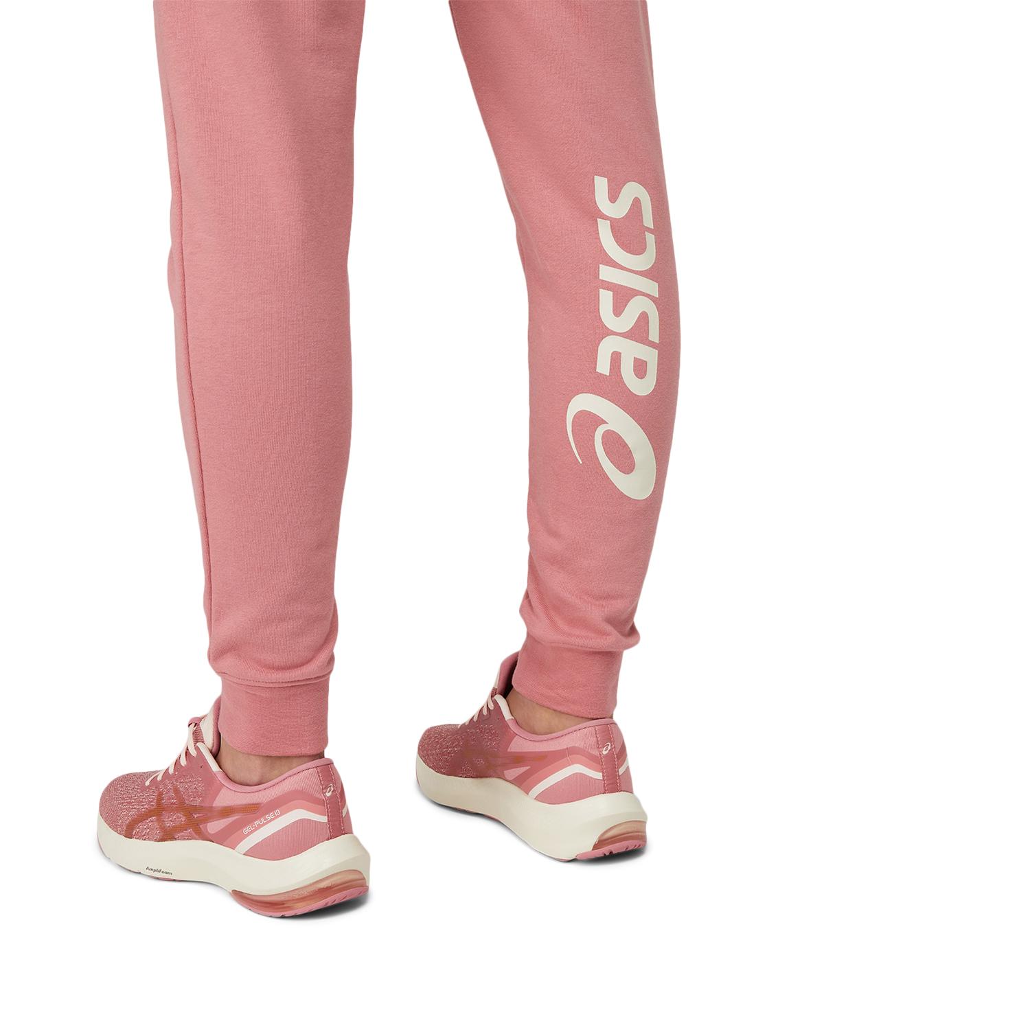 Брюки беговые Asics Asics Big Logo Sweat Pant Smokey Rose/Birch