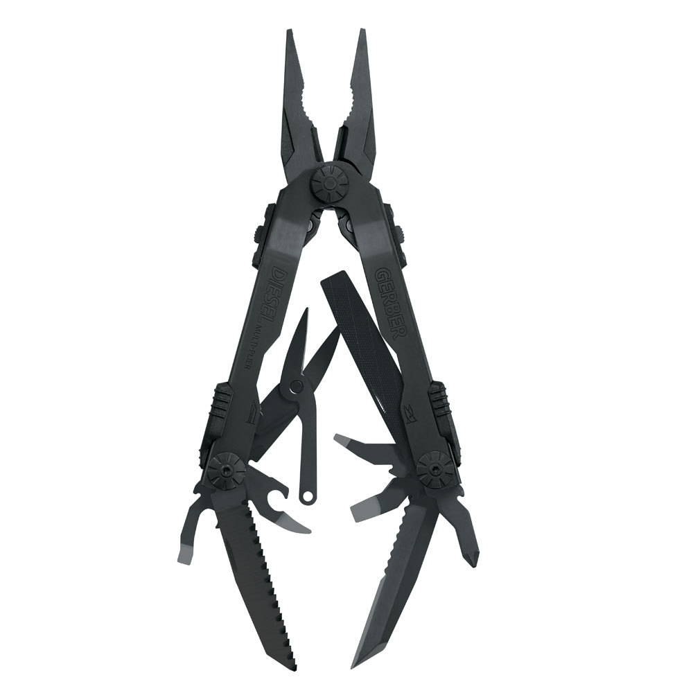 

Мультиинструмент Gerber 2015 Tactical Diesel Multi-Plier Black, Sheath (Blister) Black