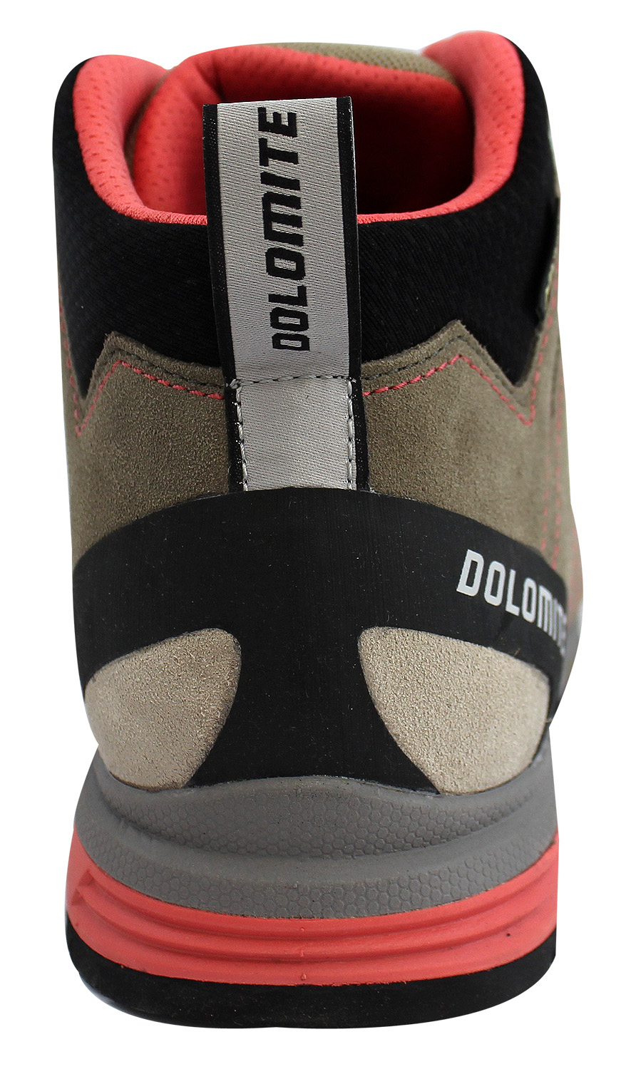 Ботинки Dolomite Diagonal Pro Mid GTX W's Mud Gr/Crl R / светло-коричневый