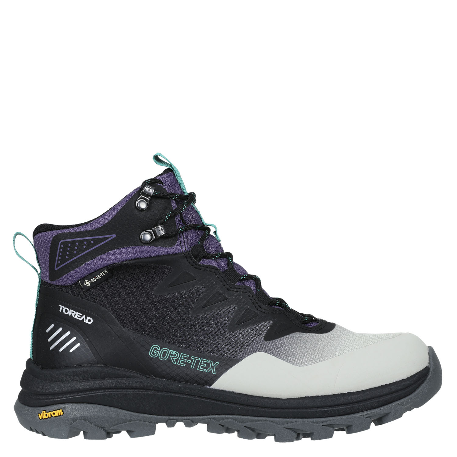 Ботинки Toread Women's Gore-Tex/Vibram waterproof hiking shoes Cold wood grey/black