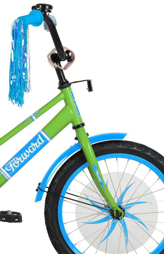 Велосипед Forward Azure 20 2021 зеленый