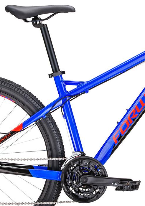 Велосипед Forward Quadro 27,5 3.0 Disc 2019 Синий