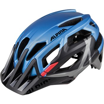 Велошлем Alpina 2018 Garbanzo Blue-Black-Red