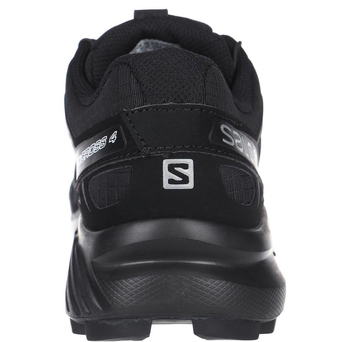 Беговые кроссовки для XC Salomon 2019 Speedcross 4 W Black/Black/Black Metallic
