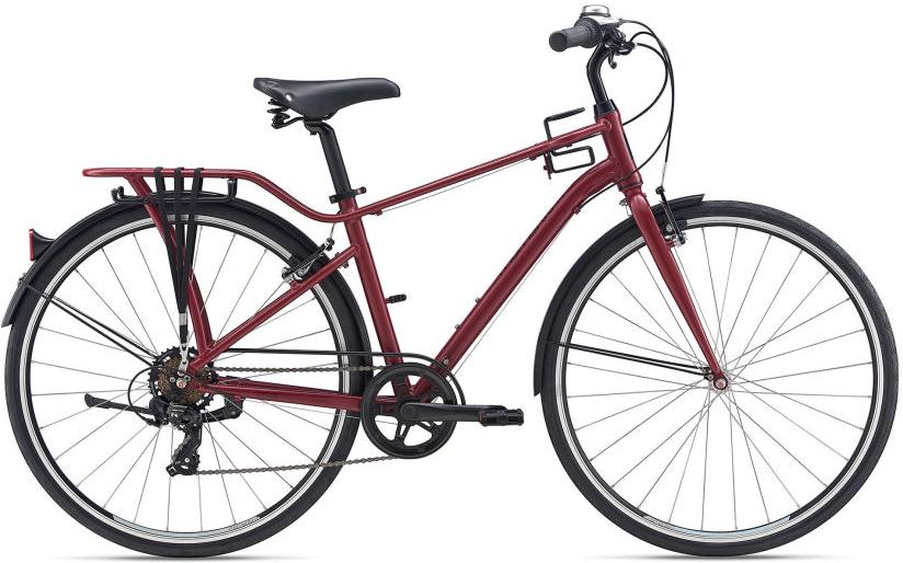 Велосипед Giant Momentum iNeed Street 2021 Dark Red