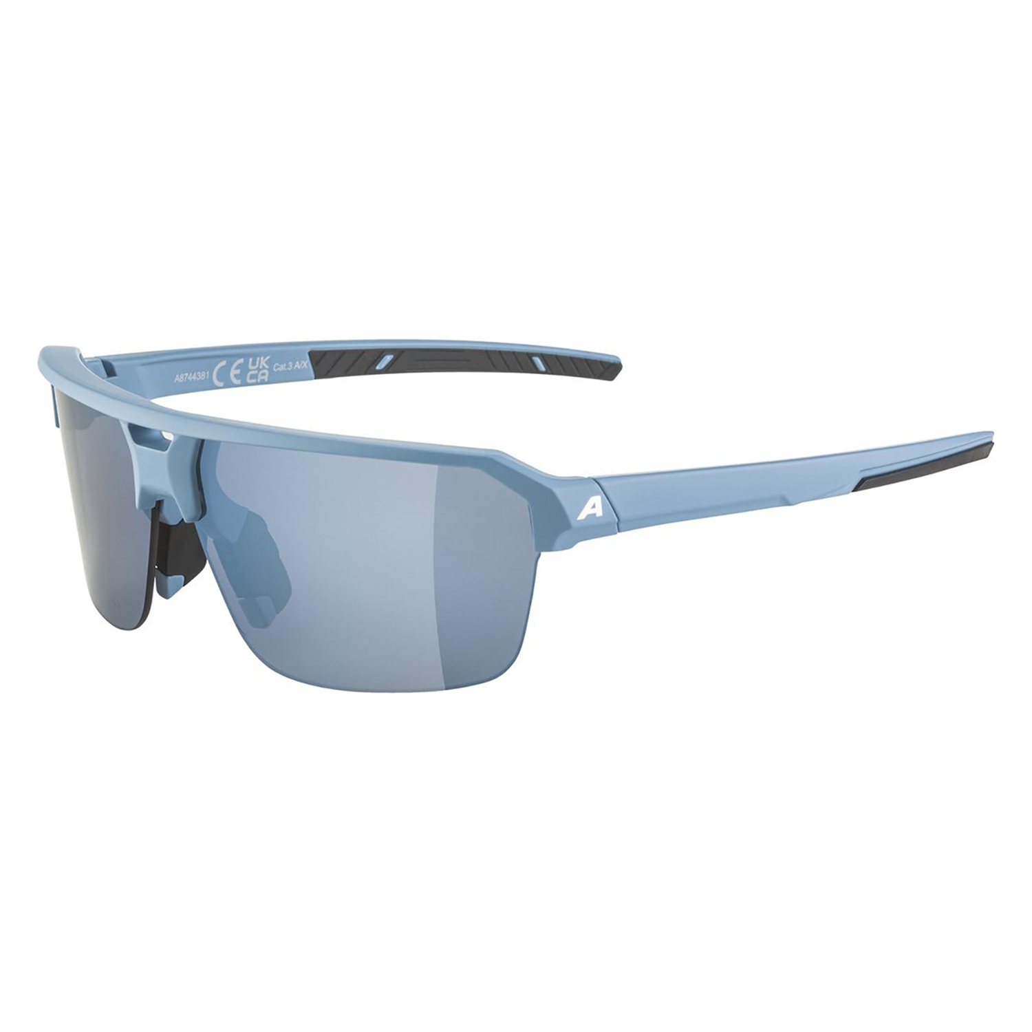 Очки Солнцезащитные Alpina Swift Hr Smoke-Blue Matt/Iceblue Mirror Cat.3