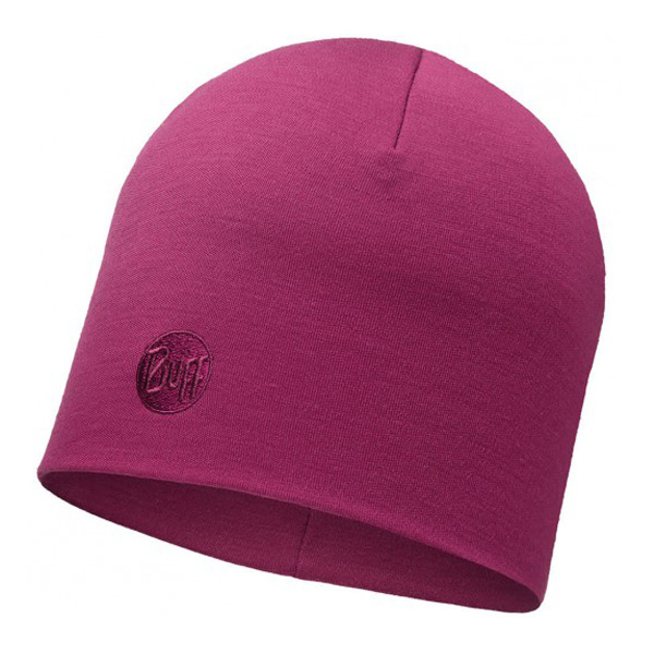 Шапка Buff Wool Buff Merino Wool Thermal Hat Buff Solid Pink Cerisse