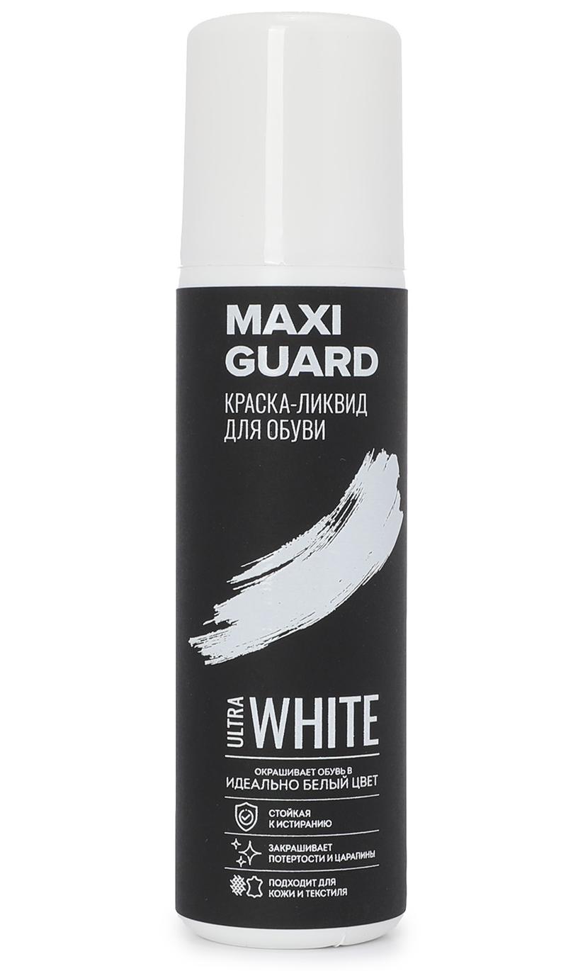 Краска-ликвид для обуви MaxiGuard для обуви Ultra White 75 мл