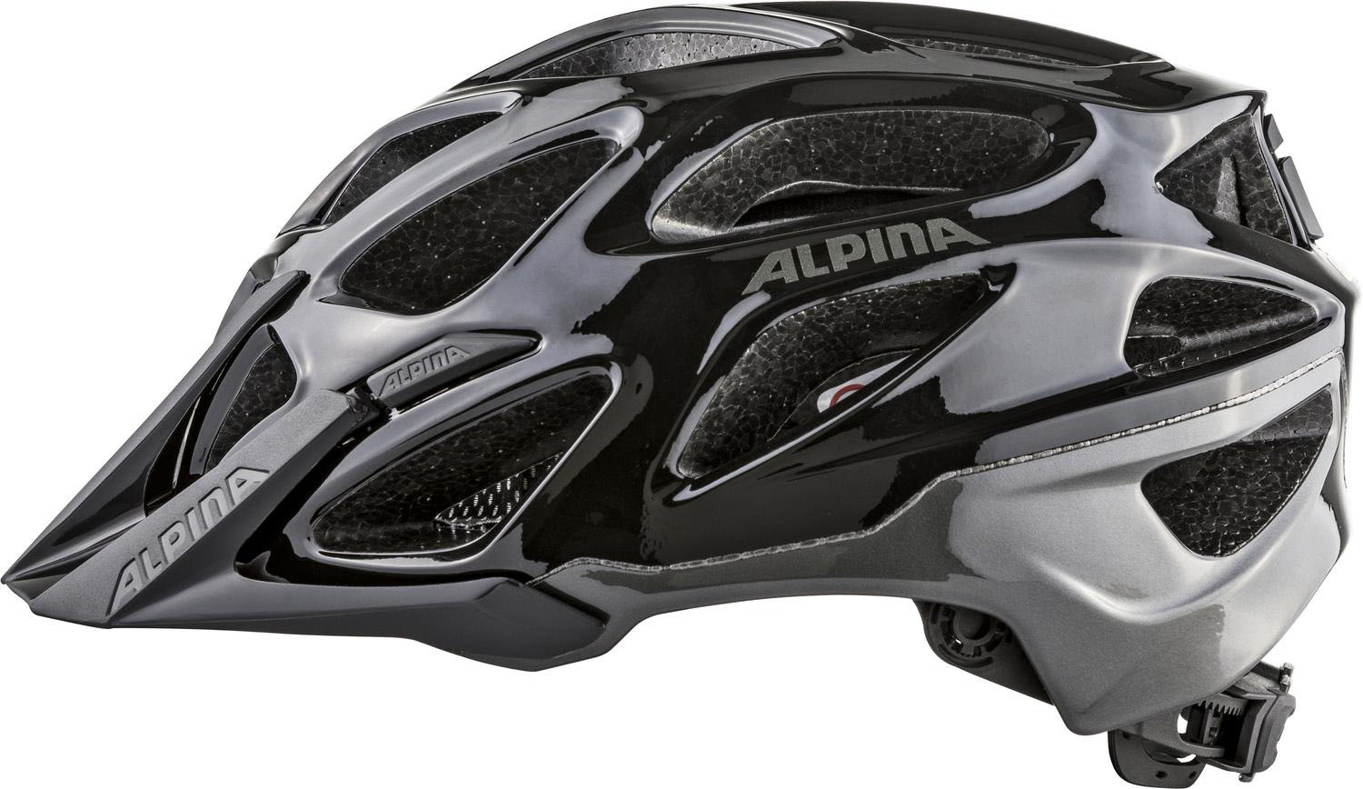 Велошлем ALPINA Thunder 3.0 Black-Anthracite Gloss