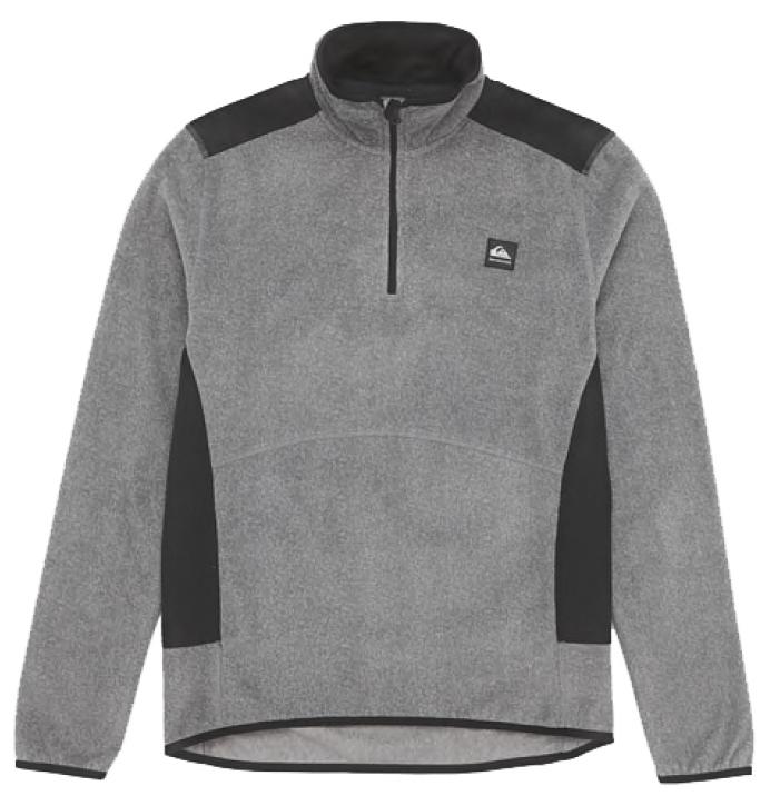 Флис сноубордический Quiksilver 2020-21 Aker hz fleece Нeather grey