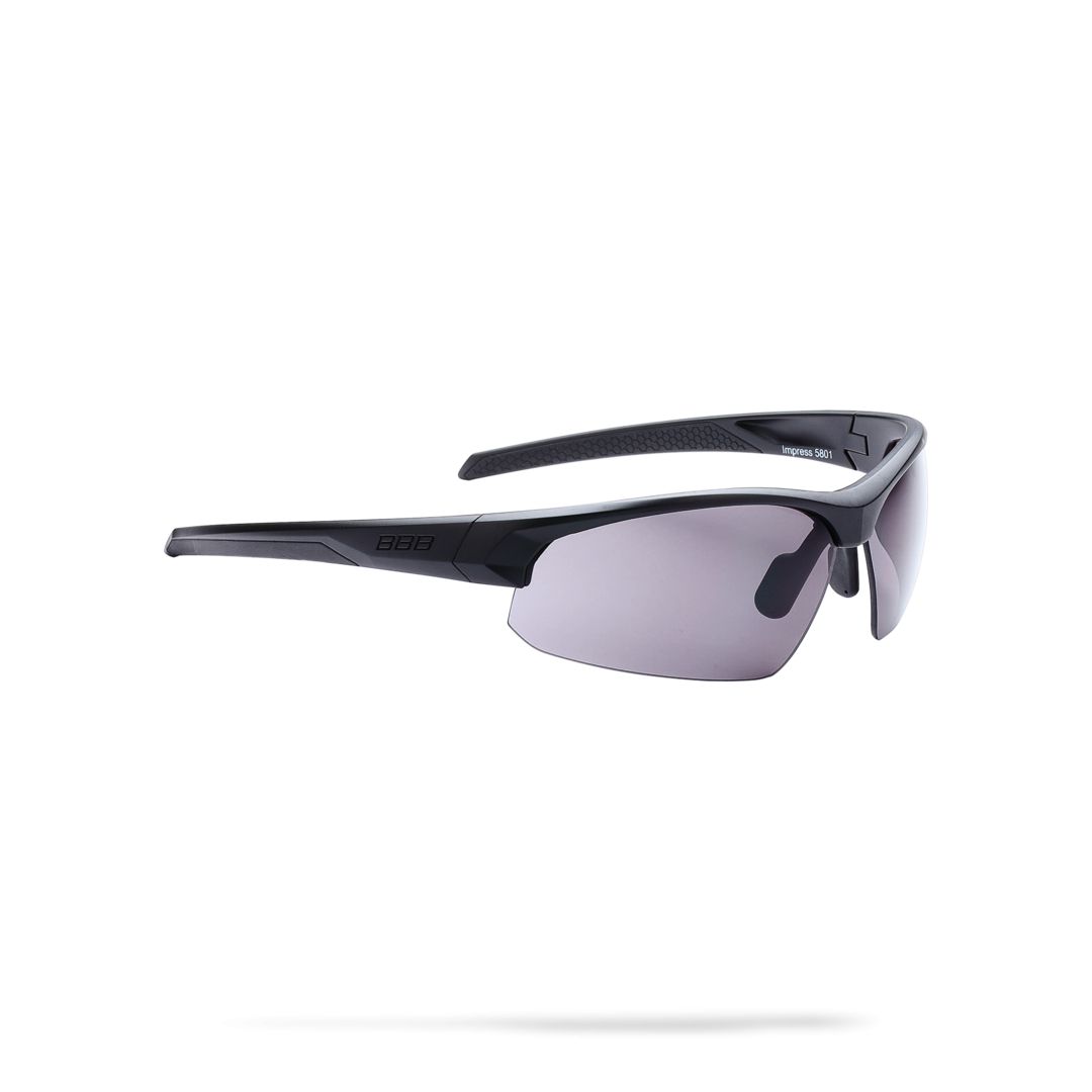 

Очки Солнцезащитные Bbb 2018 Impress Pc Smoke Lenses Черный Матовый