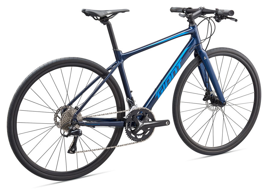 Велосипед Giant FastRoad SL 2 2020 темно-синий металлик