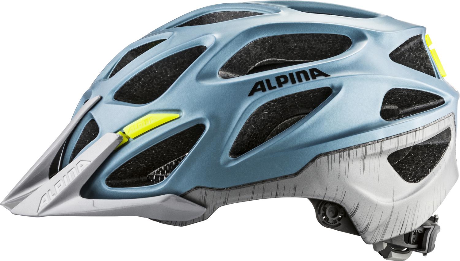 Велошлем Alpina 2020 Mythos 3.0 L.E. Blue Metallic-Neon