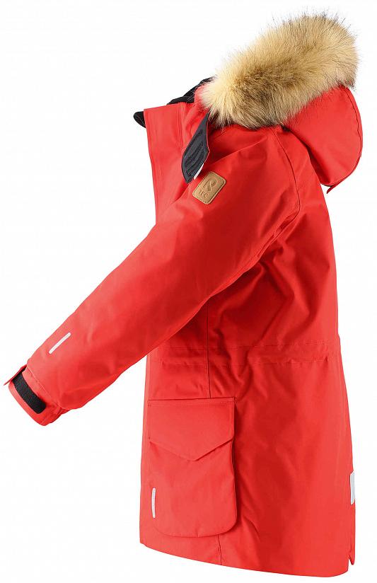 Куртка горнолыжная детская Reima 2020-21 Naapuri Tomato Red