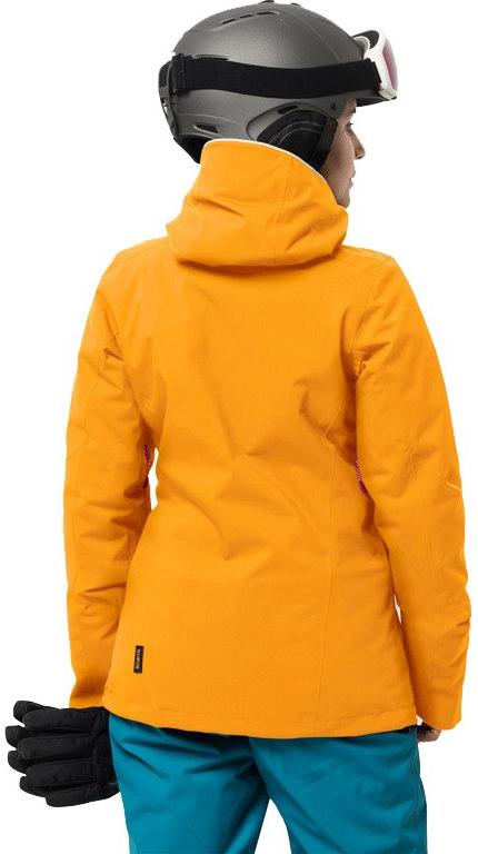 Куртка горнолыжная Jack Wolfskin 2018-19 Exolight Icy Jacket Women Citrine Yellow