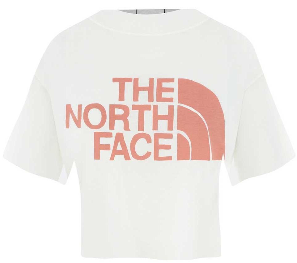 Футболка для активного отдыха The North Face 2020 S/S Half Dome Cropped TNF White