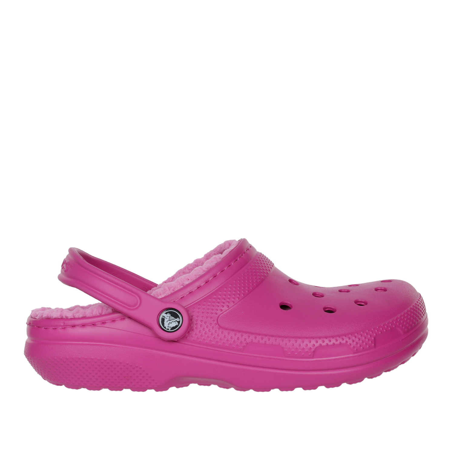 Сандалии Crocs Classic Lined Clog Fuchsia Fun