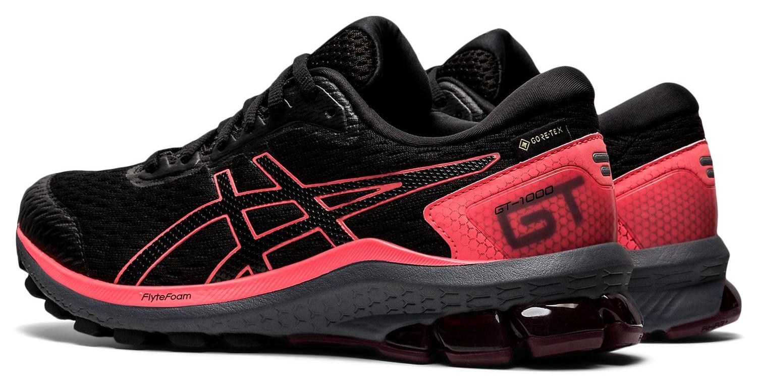 Беговые кроссовки Asics Gt-1000 9 G-Tx Black/Black - купить в КАНТе