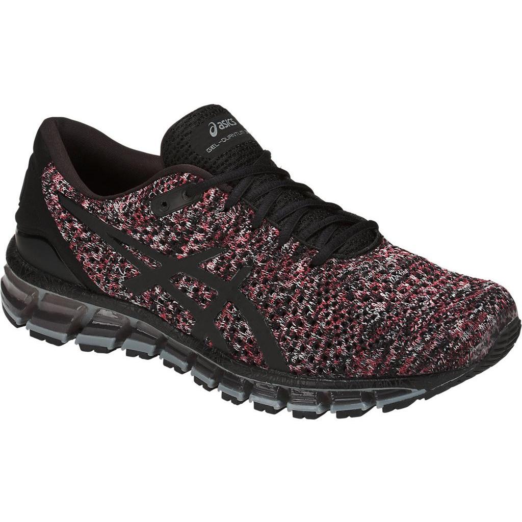 Беговые Кроссовки Элит Asics 2018 Gel-Quantum 360 Knit 2 Black/red/grey