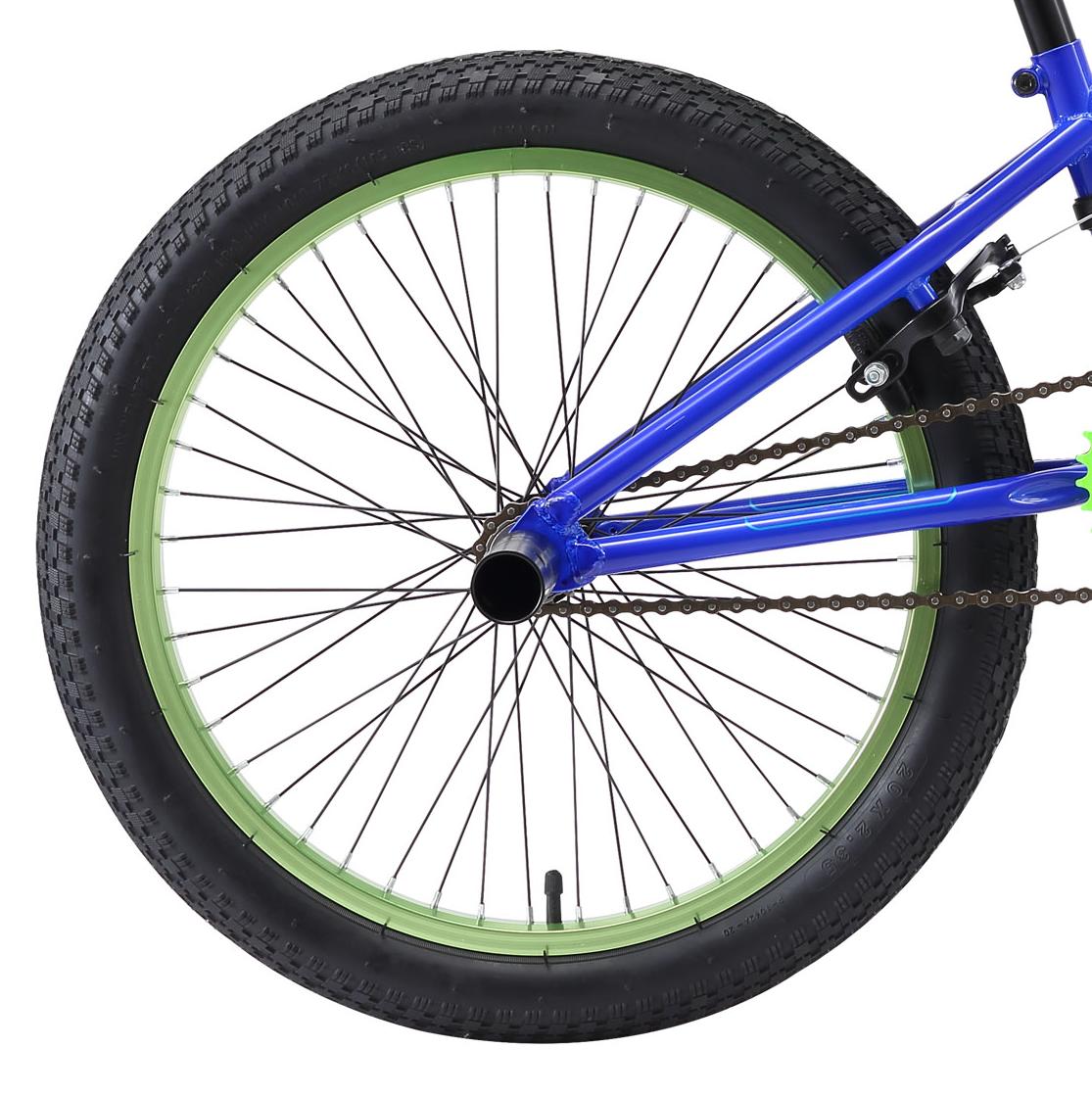Велосипед Stark Madness BMX 2 2018 blue/green/light blue